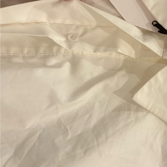 English Factory Anthropologie Shirt Dress A-Line White Size Small NEW With Tags - Picture 4 of 14
